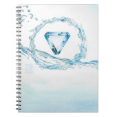 Carnet Noyau d'aquamarine (Devant)
