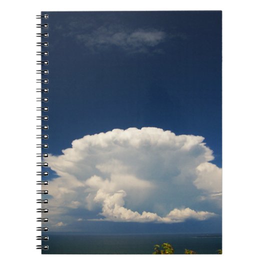 Carnet Nuage Blanc Puffé              (Devant)