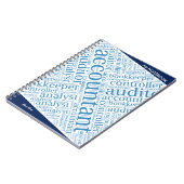 Carnet "Nuage de mots des comptables" (Côté gauche)