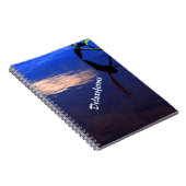 Carnet Nuage de silhouette aquatique (Côté Droit)