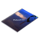 Carnet Nuage de silhouette aquatique (Côté gauche)