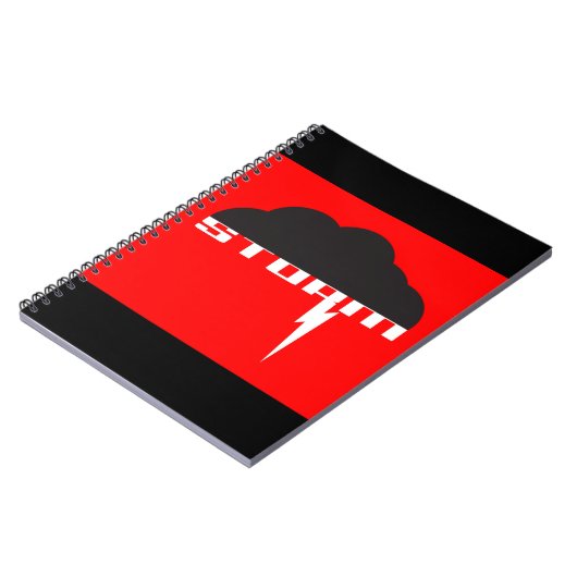 Carnet Nuage de tempête (Côté gauche)