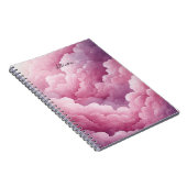 Carnet Nuage Rose (Côté Droit)