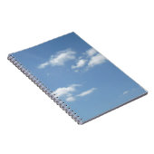 Carnet Nuages ageux Ciel bleu poudreux (Côté Droit)
