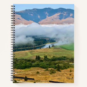 Carnet Nuages au-dessus de la rivière Flathead
