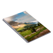 Carnet Nuages balayant par des montagnes (Côté Droit)