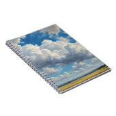 Carnet Nuages blancs et ciel bleu clair (Côté Droit)