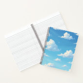 Carnet nuages bleus (Intérieur)