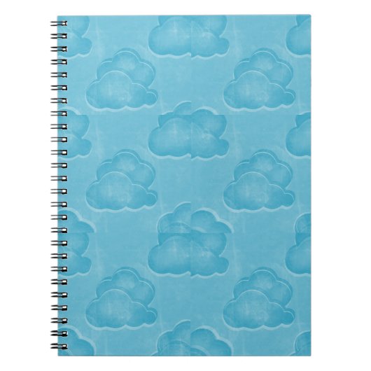 Carnet Nuages bleus (Devant)