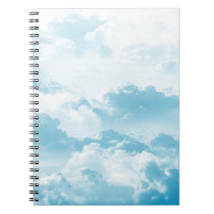 Carnet Nuages ciel cartographier images vectorielles