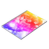 Carnet Nuages colorés - (Côté gauche)