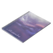 Carnet Nuages colorés de tempête (Côté gauche)