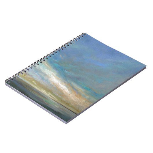 Carnet Nuages côtiers avec océan (Côté gauche)