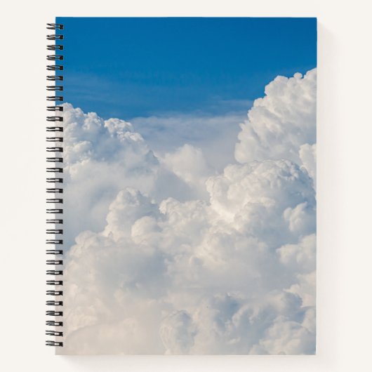 Carnet Nuages dans le ciel (Devant)
