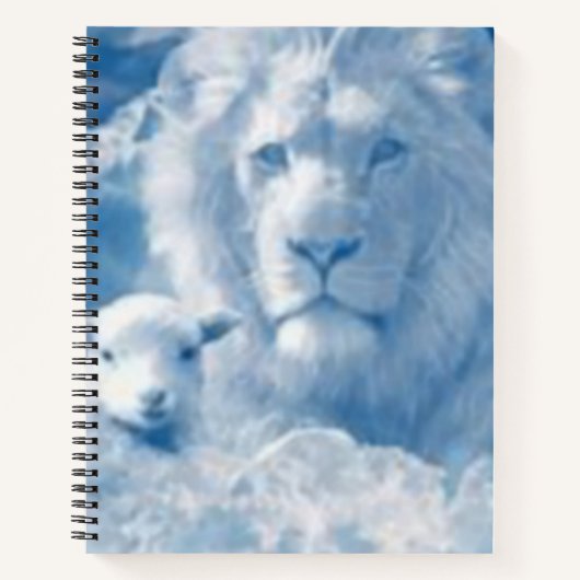 Carnet Nuages de Lion et Agneau (Devant)