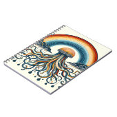 Carnet Nuages et Tentacules Arc-en-Ciel  (Côté gauche)