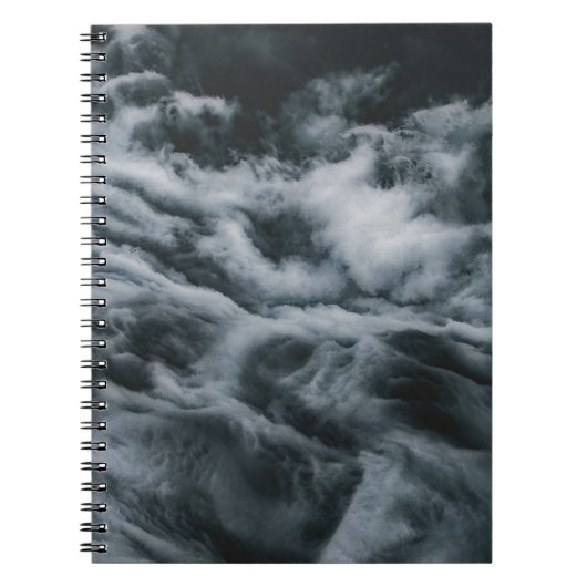 Carnet Nuages gris (Devant)