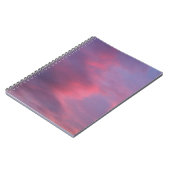 Carnet Nuages roses bleus (Côté gauche)