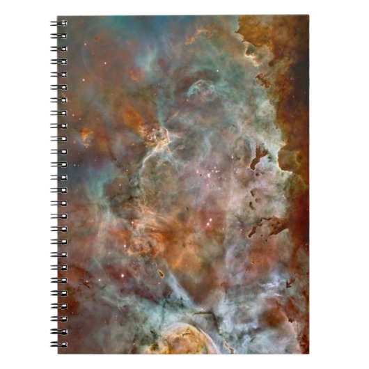 Carnet Nuages sombres de Carina Nebula Hubble Space (Devant)