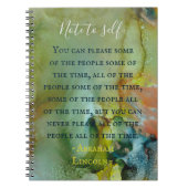 Carnet Nuances de couleur (Devant)