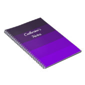 Carnet Nuances de pourpres (Côté Droit)