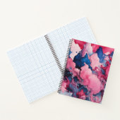 Carnet Nubes de Tinta Azul y Rosa (Intérieur)
