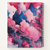 Carnet Nubes de Tinta Azul y Rosa (Dos)