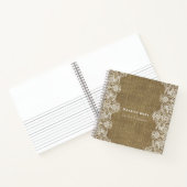 Carnet NUESTRA BODA Planificación o libro de visitas (Intérieur)