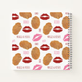 Carnet Nugs & Bisses Poulet de Saint Valentin Lèvres (Dos)