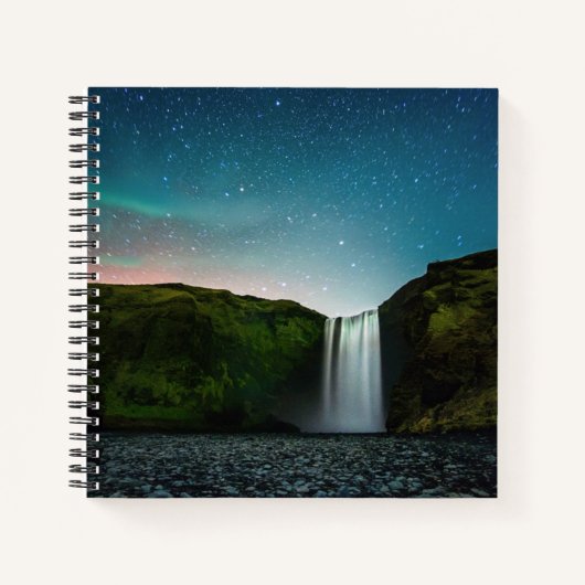 Carnet Nuit à Skógafoss (Devant)