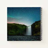 Carnet Nuit à Skógafoss (Dos)