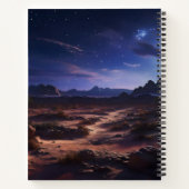 Carnet Nuit au désert (Dos)