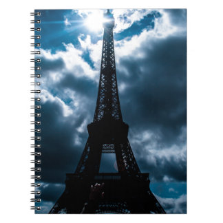 Carnet Nuit bleue Tour Eiffel