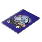 Carnet Nuit d'Halloween effrayant (Côté gauche)