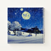 Carnet Nuit d'hiver (Dos)