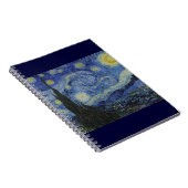 Carnet Nuit étoilée de Van Gogh (Côté Droit)