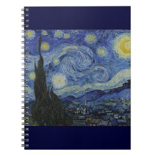 Carnet Nuit étoilée de Van Gogh