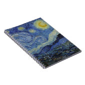 Carnet "Nuit étoilée" par Van Gogh (Côté Droit)