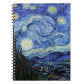 Carnet Nuit étoilée par Vincent van Gogh (Devant)