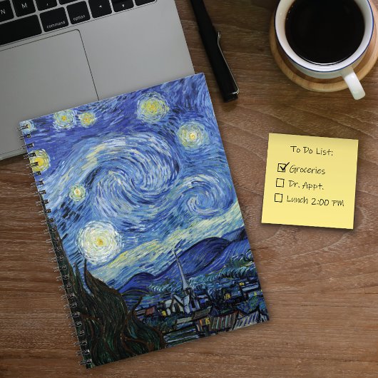 Carnet Nuit étoilée par Vincent van Gogh