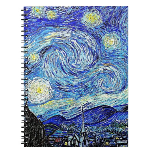 Carnet Nuit étoilée Sky vintage (Devant)