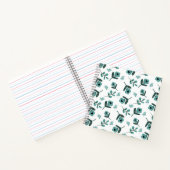 Carnet Nuit florale du jardin bleu (Intérieur)