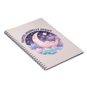Carnet Nuit Pastel Moonlit - Dreamcent Crescent Moon (Côté Droit)