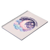 Carnet Nuit Pastel Moonlit - Dreamcent Crescent Moon (Côté gauche)
