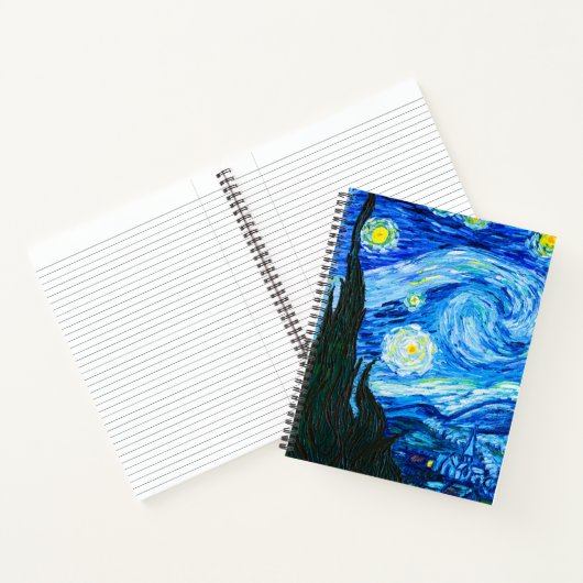 Carnet Nuit Van Gogh Starry (Intérieur)
