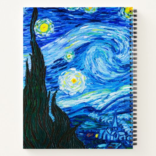 Carnet Nuit Van Gogh Starry (Dos)