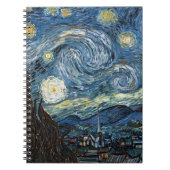Carnet Nuit Van Gogh Starry (Devant)