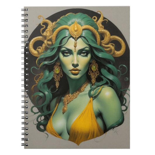 Carnet Nuits enchantées de la dame serpent (Devant)