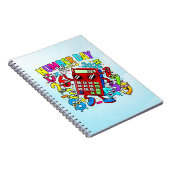 Carnet Number Day Maths Notebook | Fun Colourful Numbers (Côté Droit)