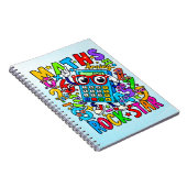Carnet Number Day Maths Notebook | Maths Rock Star (Côté Droit)